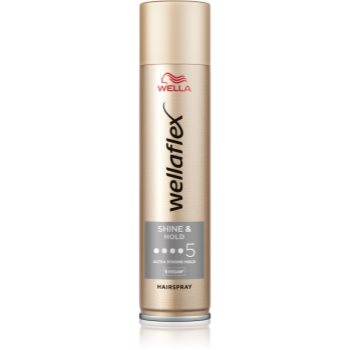 Wella Wellaflex Shine & Hold fixativ pentru păr cu fixare foarte puternică pentru stralucire - imagine 2
